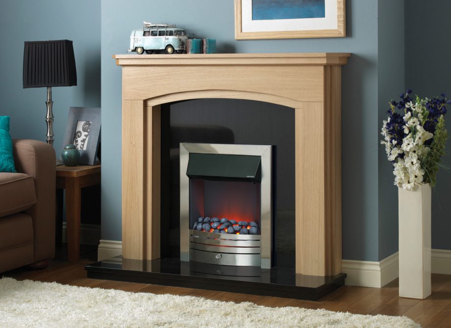 Auckland Natural Oak Mantel