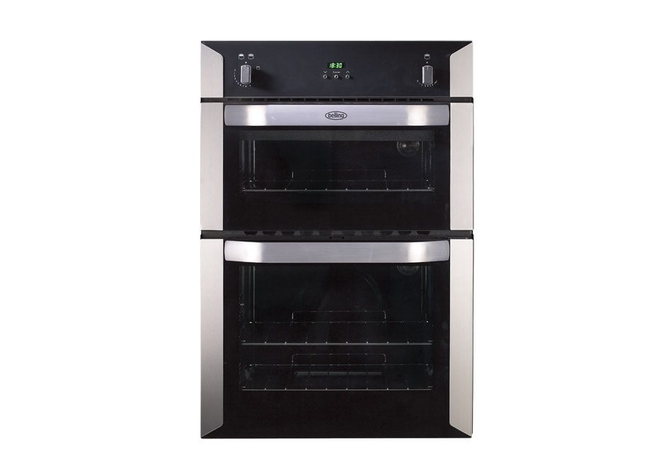 Belling 90Cm Built In Gas Double Oven With Cook To Off Timer