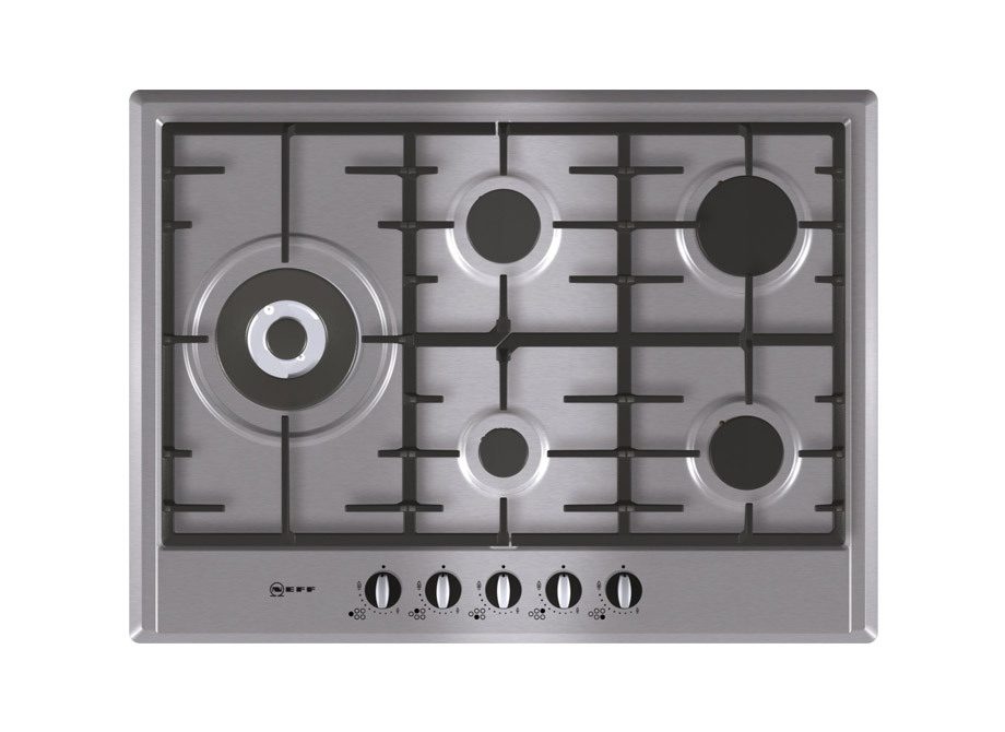 Neff Series 1 70Cm Gas Hob In Stainless Steel