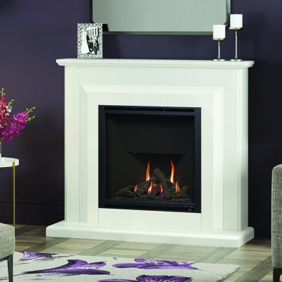 Orieta 900 Gas Fireplace White