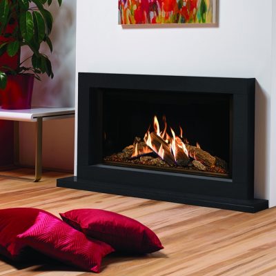 Reflex 105 With Echo Flame Black Glass Lining With Sorrento In Graphite Granite