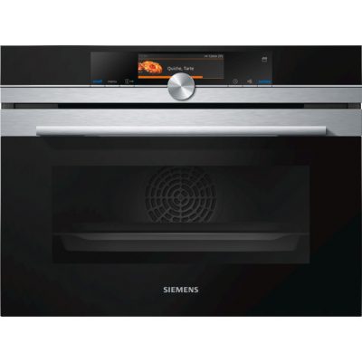 Siemens Full Steam Combination Pyrolytic Stainless Steel Oven With Roasting And Baking Sensors