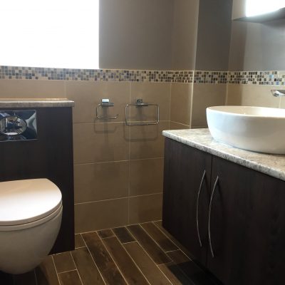 Brown Bathroom