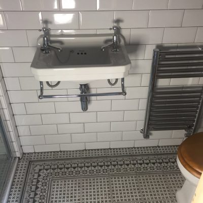 Tiled Sink